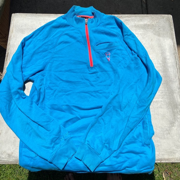 Under Armour Lax Quarter Zip - Bright Blue - Picture 1 of 3